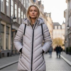 NWT $260 Canada Weather Gear Hooded Water Resistant Heavyweight Parka Jacket Ski